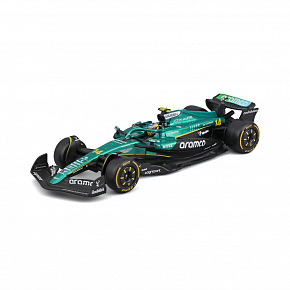 Bburago - RACE F1 w dekoracyjnym pudełku, Aston Martin AMR25 (2025), #14 Fernando Alonso, 1:43 Bburago - RACE F1 w dekoracyjnym pudełku, Aston Martin AMR25 (2025), #14 Fernando Alonso, 1:43