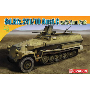 Dragon Model Kit military 7314 - Sd.Kfz.251/10 Ausf.C w/3.7cm PaK (1:72)