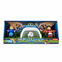 Teddies Sada na stolní fotbal - hráči 2ks, branky 2ks + míč v krabici 31x12x8cm
