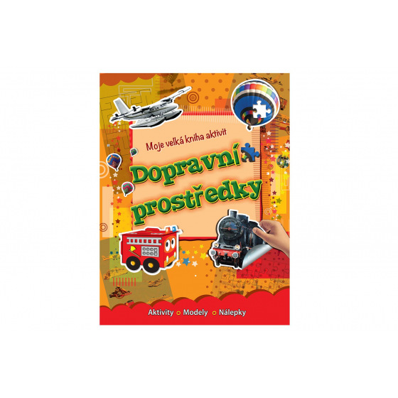 Mein großes Aktivitätsbuch Verkehrsmittel CZ Version 21x28cm