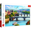 Trefl Puzzle Prag, Tschechische Republik 500 Teile 48x34cm in Schachtel 40x27x4,5cm