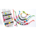 Clementoni Crazy CHIC - Kreativ-Set - Armbänder mit Buchstaben