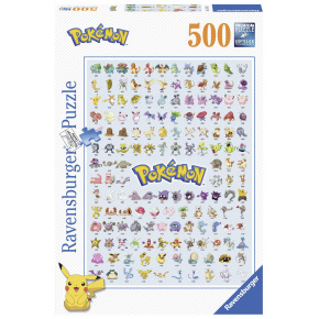 Ravensburger Prvých 151 Pokémonov 500 kusov