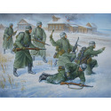 Zvezda Wargames (WWII) figurky 6198 - German Infantry (Winter Uniform) (1:72)