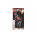 Teddies Pistolet kapsułowy 8 strzałów plastikowy 13cm na karcie