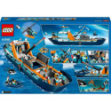 LEGO City 60368 Arktyczny statek badawczy