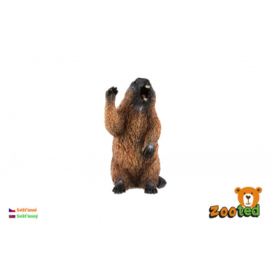 Svišť lesní zooted plast 6cm 