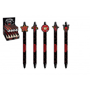 Tužka/pero gumovací Stranger things 15cm plast 5 druhů