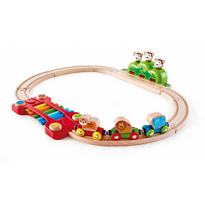 Hape Vláčkodráha s xylofonem Hape Vláčkodráha s xylofonem