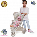 Five O Nine Crew Mabelle 3 Doll Jogger, Blueberry