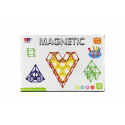 Magnetická stavebnice 99ks v krabici 28x19x5cm