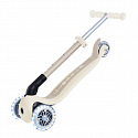GLOBBER Hulajnoga JUNIOR FOLDABLE LIGHTS ECOLOGIC, kokos