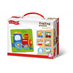 Kids Do ZigZag puzzle - transport