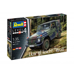 Revell Plastic ModelKit military 03277 - Lkw gl leicht "Wolf" (1:35)