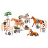 FAUNICA Set mit Schimmelpferden