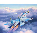 Revell ModelSet letadlo 63948 - Suchoi Su-27 Flanker (1:144)