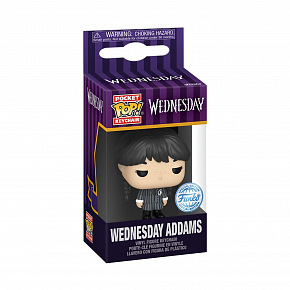 Funko POP Keychain: Wednesday- Wednesday Funko POP Keychain: Wednesday- Wednesday