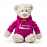 Lumpin Medveď Spencer v ružovej mikine Praha, 36cm