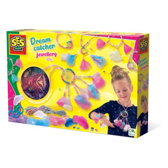 SES Výroba třpytivého lapače snů