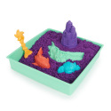 Spin Master KINETIC SAND FLÜSSIGER SANDKASTEN MIT UNTERLAGE LILA