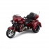 Maisto - H-D Trikes - 2021 CVO Tri Glide, Metall Rot, 1:12