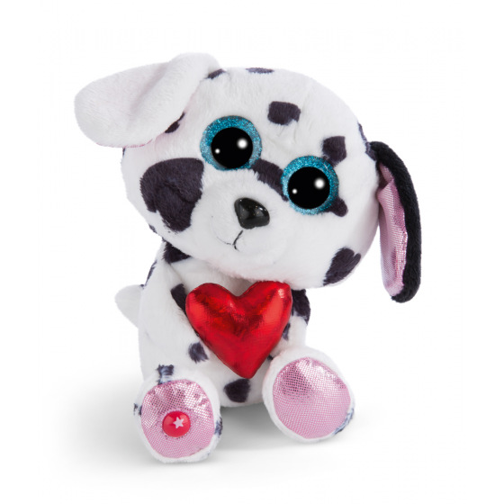 NICI Glubschis Plüsch Dalmatiner Topaz 15cm, GRÜN