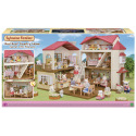 Sylvanian Families 5708 Patrový dům s červenou střechou a se světly
