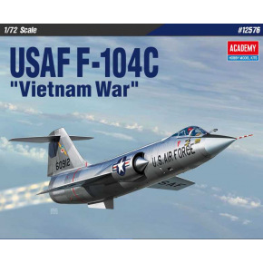 Academy Model Kit Samolot 12576 - USAF F-104C Vietnam War (1:72)