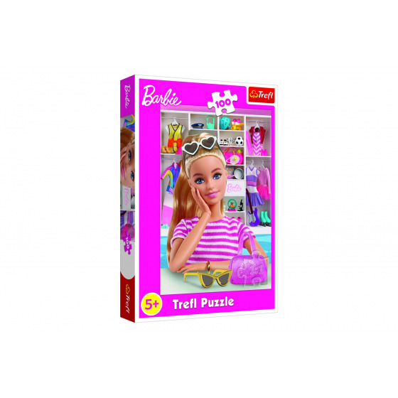 Trefl Puzzle Treffen Sie Barbie 100 Teile 41x27,5cm in Schachtel 19x29x4cm