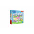 Trefl Puzzle 4v1 Peppa Pig/Prasiatko Peppa Spomienka na prázdniny v krabici 28x28x6cm