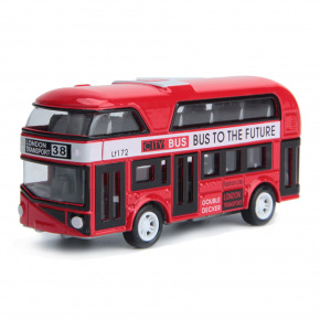 Rappa Autobus londýnsky dvojposchodový červený
