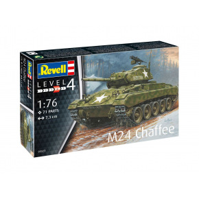Revell Plastic ModelKit tank 03323 - M24 Chaffee (1:76)