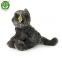 Rappa Plyšová mačka šedá 25 cm ECO-FRIENDLY