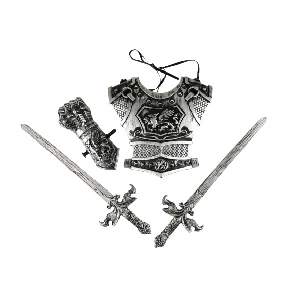 Rappa Rytířská sada s meči stříbrná