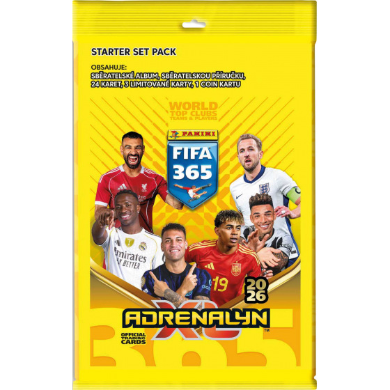 PANINI FIFA 365 2025/2026 - ADRENALYN - starter set