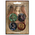 Placka set - Anne Stokes - Dragons - 4x38mm