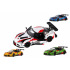 Teddies Auto Kinsmart Toyota GR Supra Racing Metall 13cm 4 Farben mit Rückziehmotor
