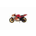 Teddies Rennmotorrad Metall/Kunststoff 8cm mit Freilauf, verschiedene Modelle auf Karte