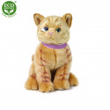 Rappa Plyšová kočka hnědá 25 cm ECO-FRIENDLY