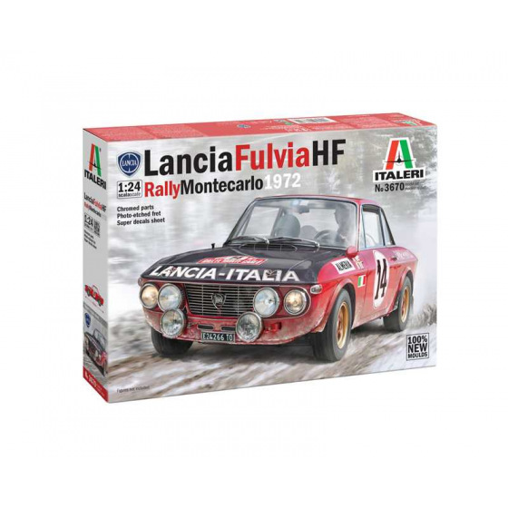 Italeri Model Kit auto 3670 - Lancia Fulvia HF (1:24)