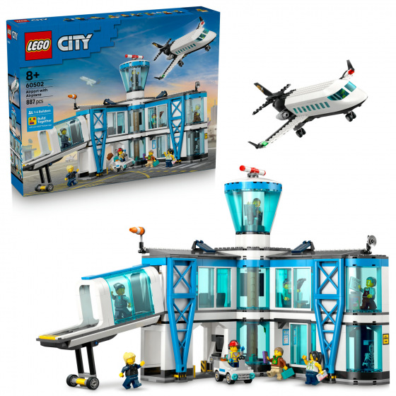 LEGO City 60502 Letiště s letadlem