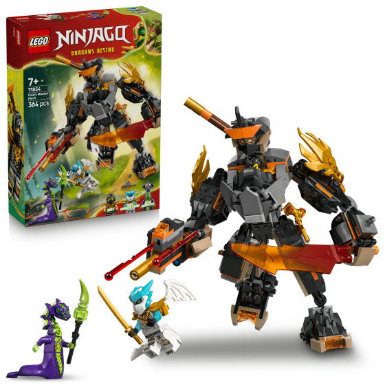 LEGO® NINJAGO® 71854 Coleův expediční robot a dračí Zane