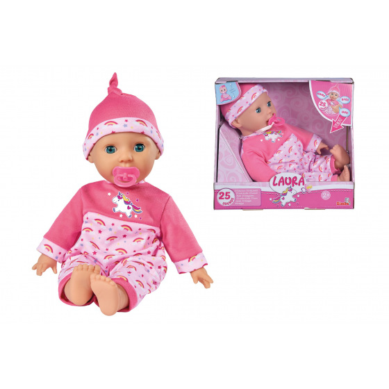 Simba Puppe Laura Tickle Baby 38 cm