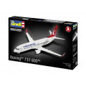 Revell Plastic ModelKit letadlo 03772 - Boeing 737-800 "Turkish Airlines" (1:144)