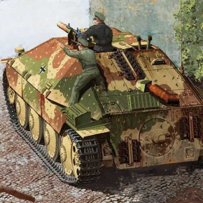 Academy Model Kit military 13230 - Jagdpanzer 38(t) HETZER "LATE VERSION" (1:35)