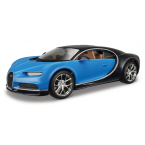 Maisto - Bugatti Chiron, niebieski, linia montażowa, 1:24