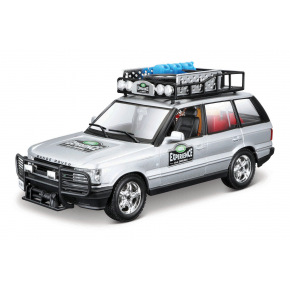 Bburago - Auta HOBBY, Range Rover, stříbrná, 1:24