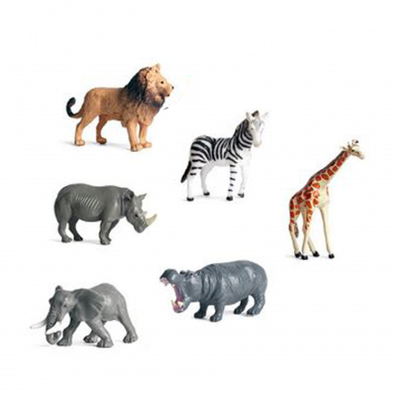 Rappa Sada divokých zvířat v krabičce 6 ks