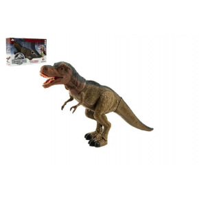 Teddies Plastikowe Dinosaur 40 cm, zasilane baterią, ze światłem i dźwiękiem, w pudełku