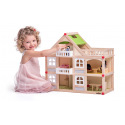 Woody Zweistöckiges Häuschen mit Balkon und Zubehör